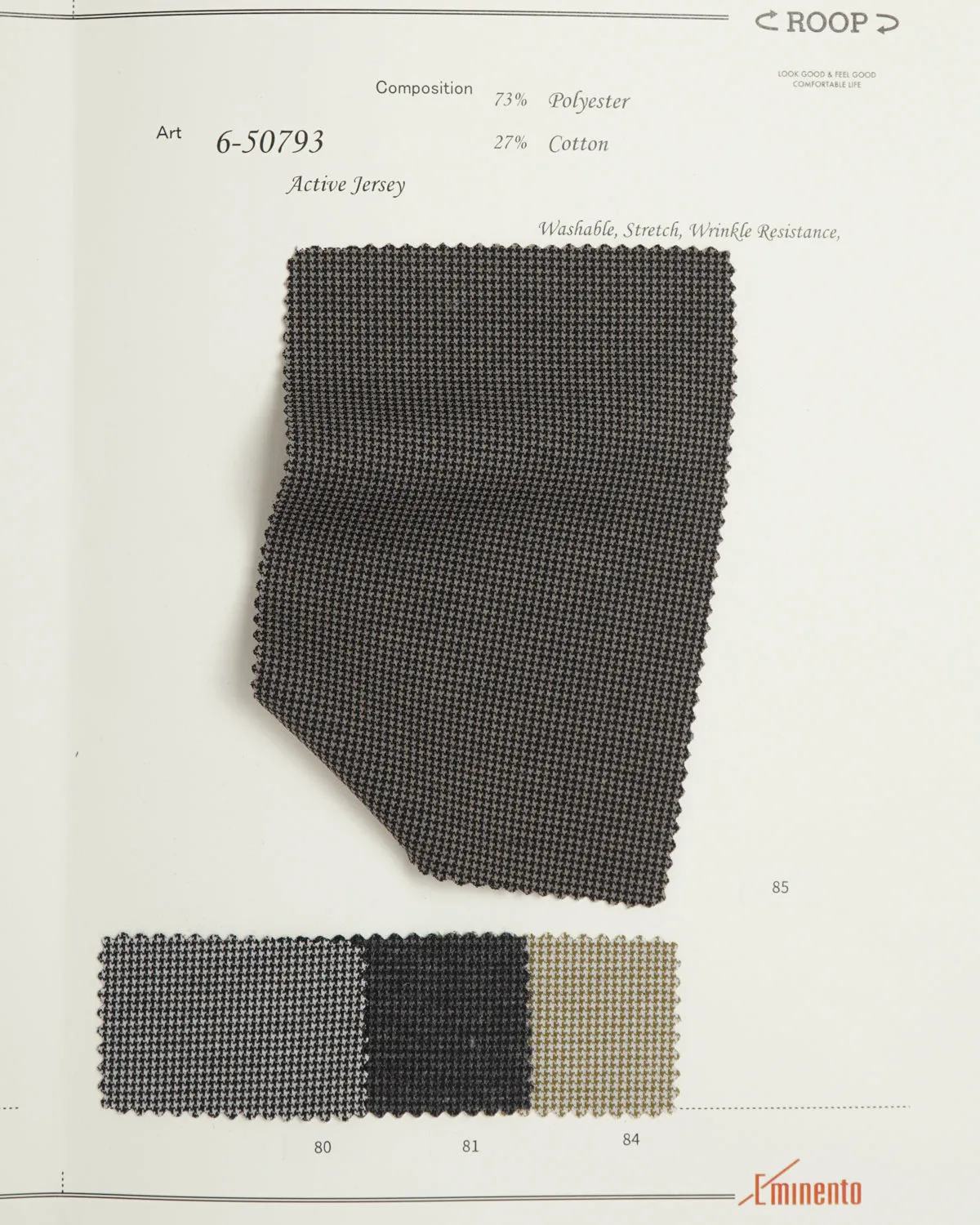 6-50793 [Top Pick] Active Jersey Stretch