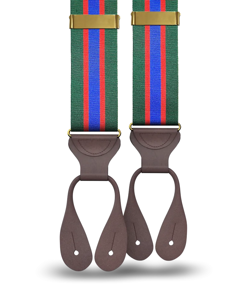 Bruner Vintage Stripe Suspenders
