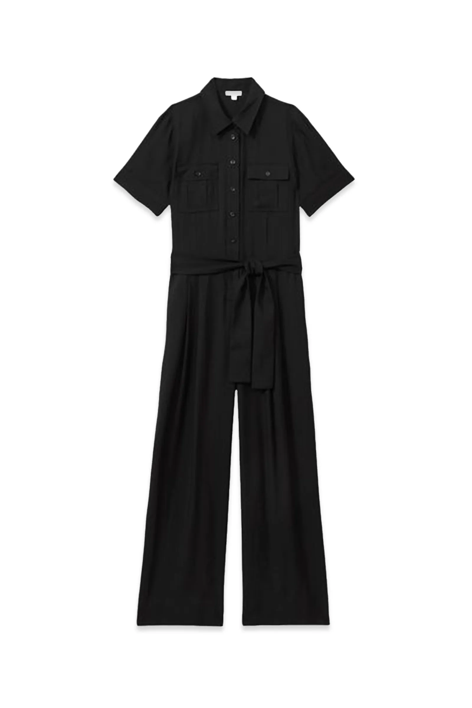 Joanie Belted Utility Wide Leg Jumpsuit