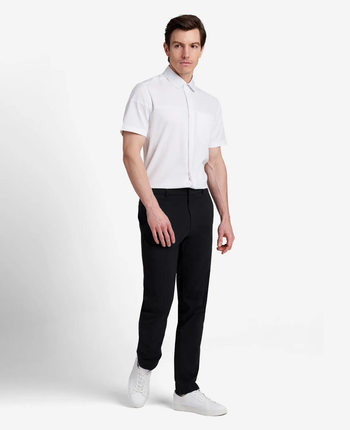 Stretch Twill Regular-Fit Flex Waistband Pant