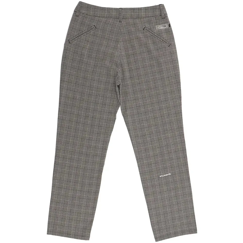 Students Golf Macker Pant - GREY BLACK PLAID