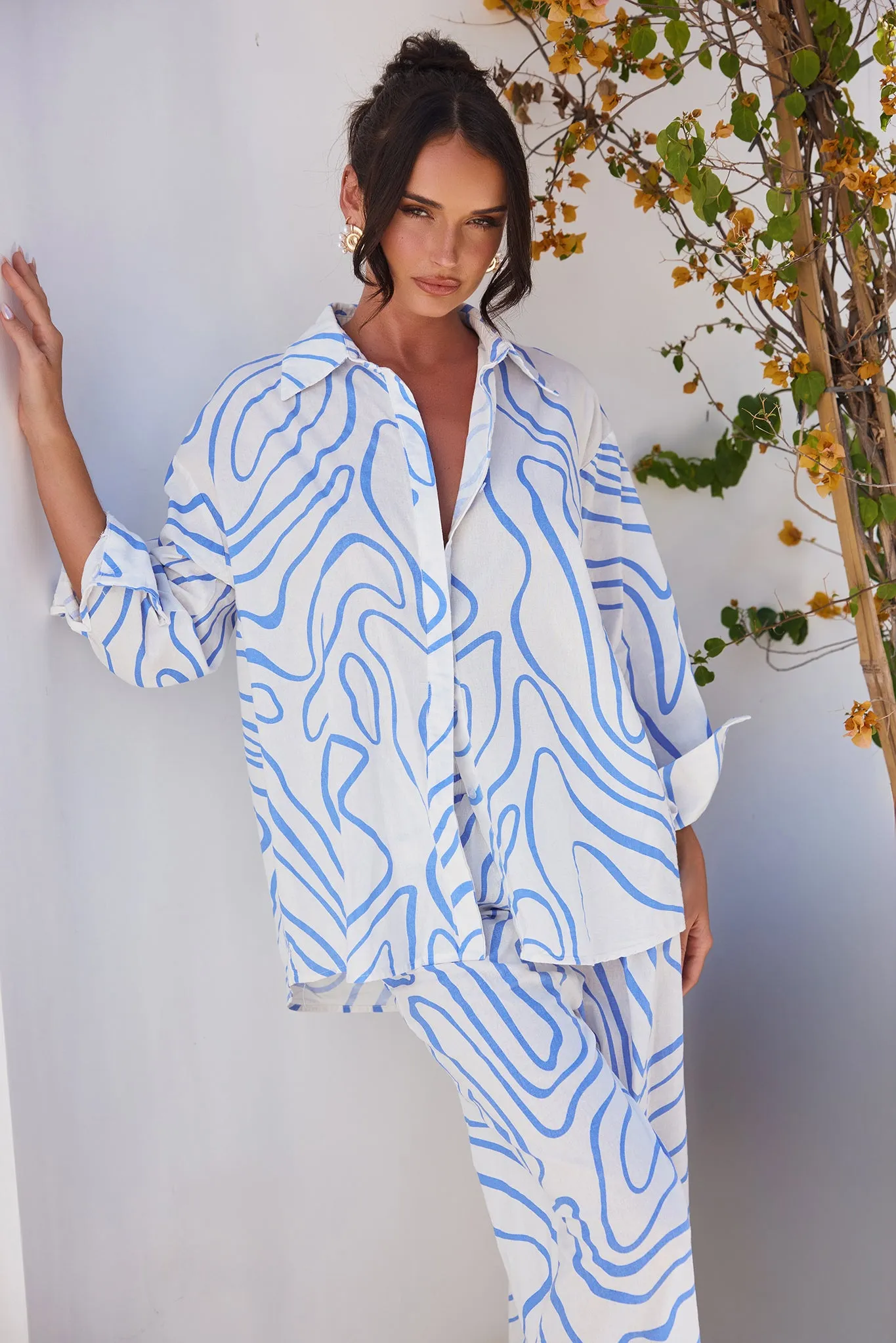 Sunlights In Capri Pants - Blue