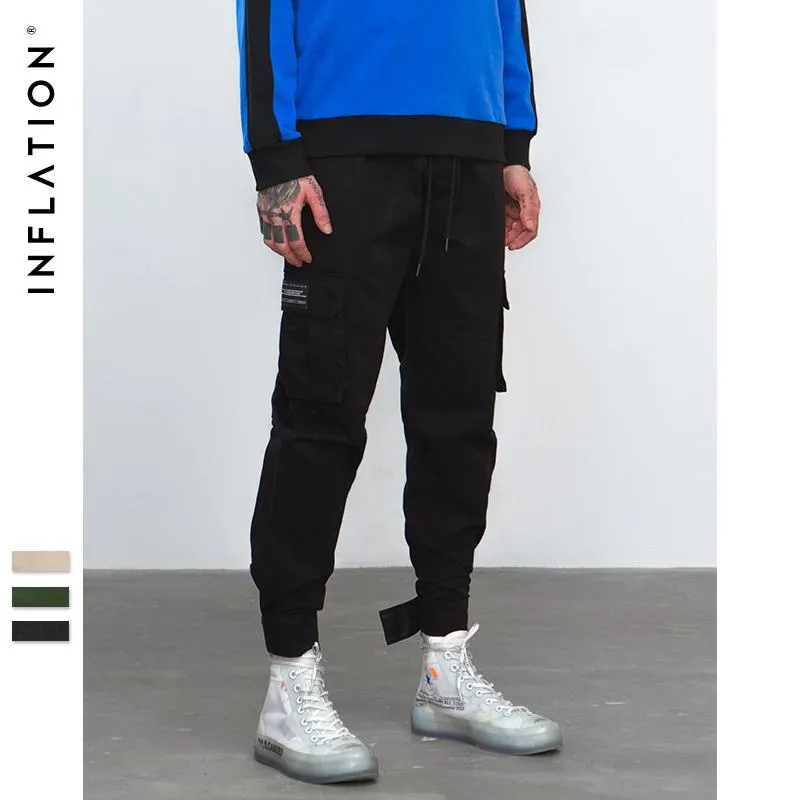 W7567 Ankle Strap Cargo Pants