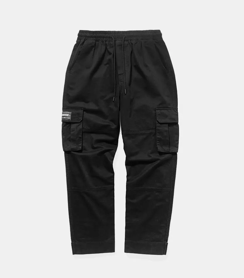 W7567 Ankle Strap Cargo Pants